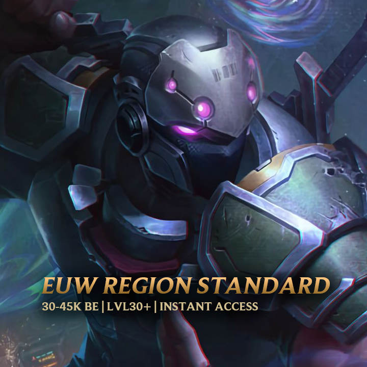 EUW Region Standard LoL Account